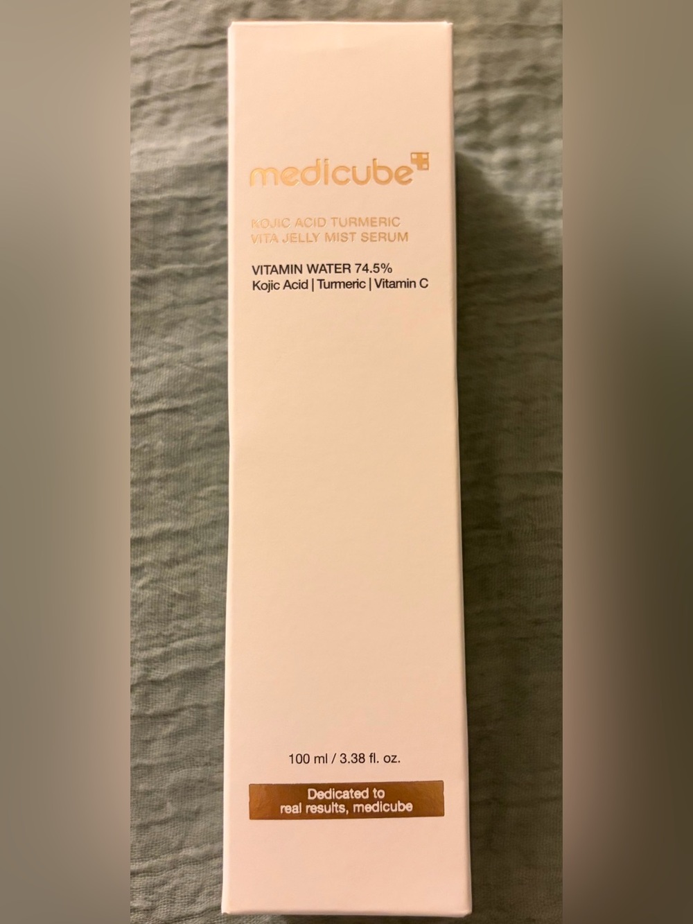 Medicube Kojic Acid Turmeric Vita Jelly Mist Serum – Cream Brand New